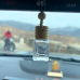 Car Aromatizer Diffuser Bottle(small square shape, transparent-5ml)